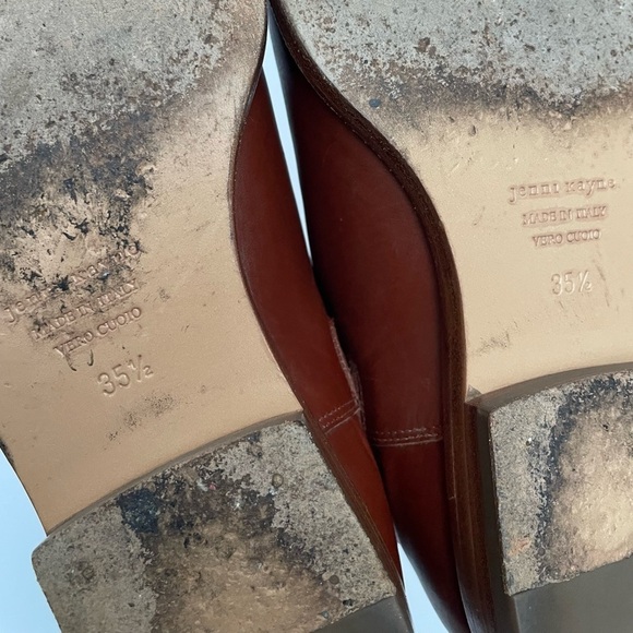 Jenni Kayne Saddle Leather Chelsea Boots Size 5.5 - Picture 10 of 13